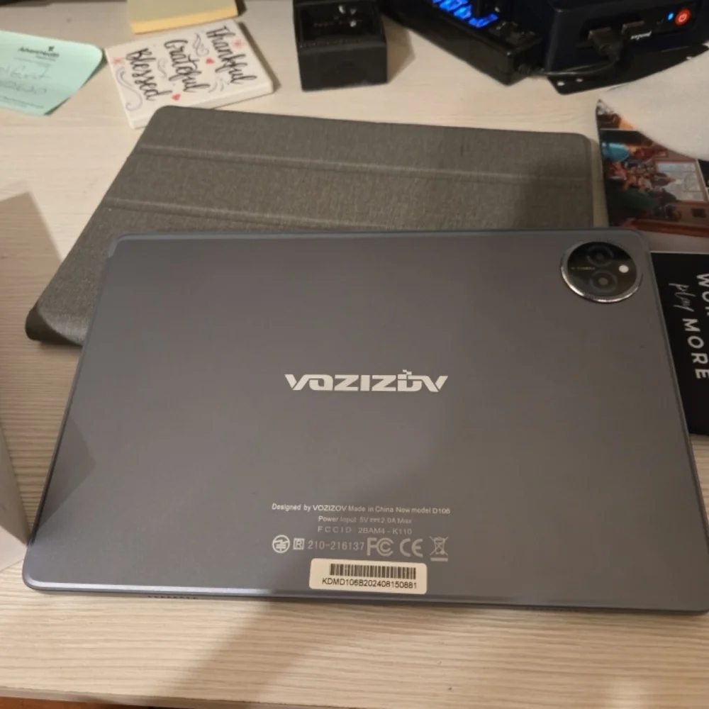 VOZIZOV D126 Android 14 Tablet,11 inch Tablets Case,UYRUREL Soft Silicone